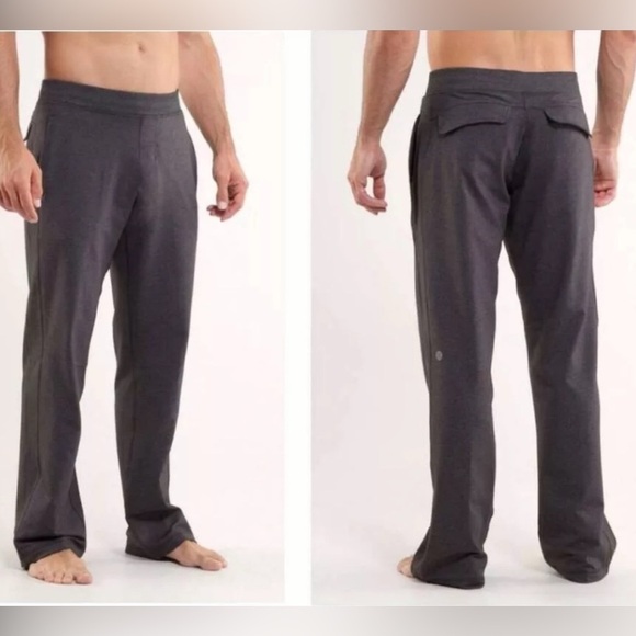Lululemon Sweatpants Men’s size S Kung Fu Slate/Gray Active Drawstring Weekend - Picture 1 of 7